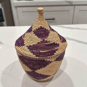 handcrafted basket